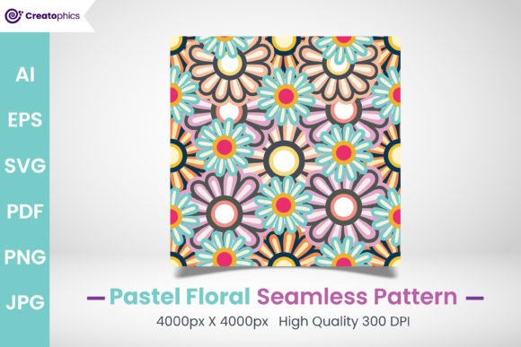 Download Pastel Seamless Floral Pattern Freebie - Free Collection