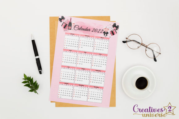 Download Calendar 2022 Option 01 -  Freebie - Free Collection