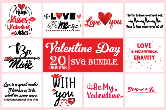 Download Valentine's Day Svg Bundle - Free Design - Premium Resources